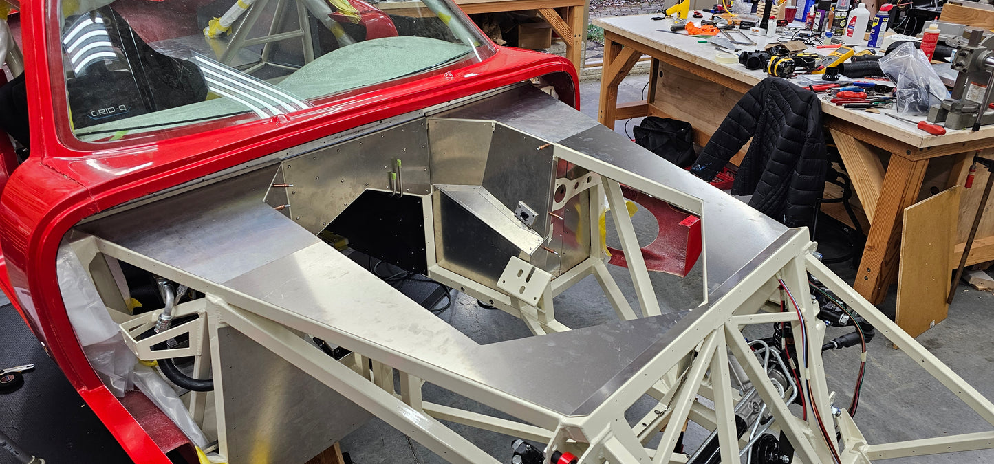 Factory Five Daytona Coupe Gen III - Engine Bay Frame Rail Cover Set