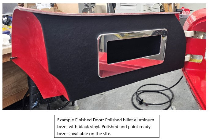 Factory Five Daytona Coupe Gen III Door Pocket Kit (Left and Right)
