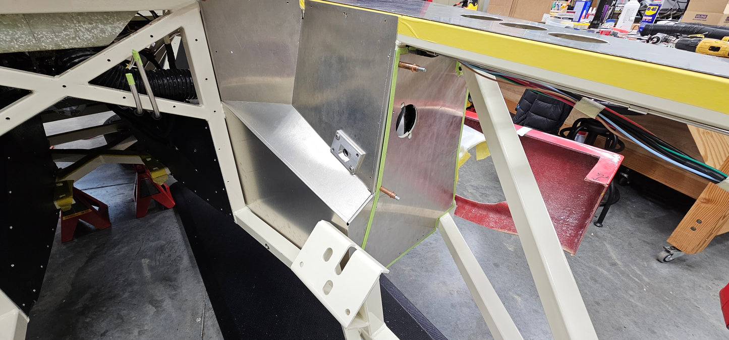 Factory Five MK5 Roadster and Daytona Coupe Gen III - Driver Side Footbox Extension