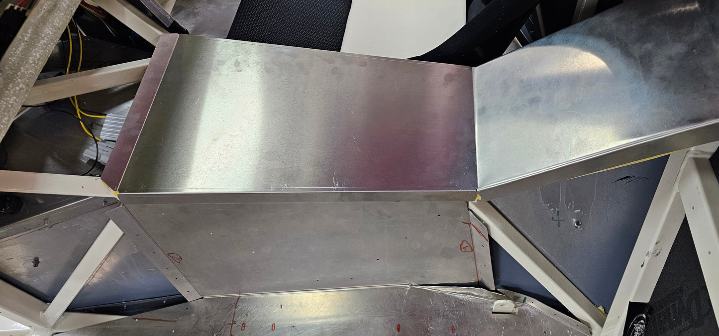 Factory Five MK5 Roadster and Daytona Coupe Gen III - Blank Transmission Tunnel Panel