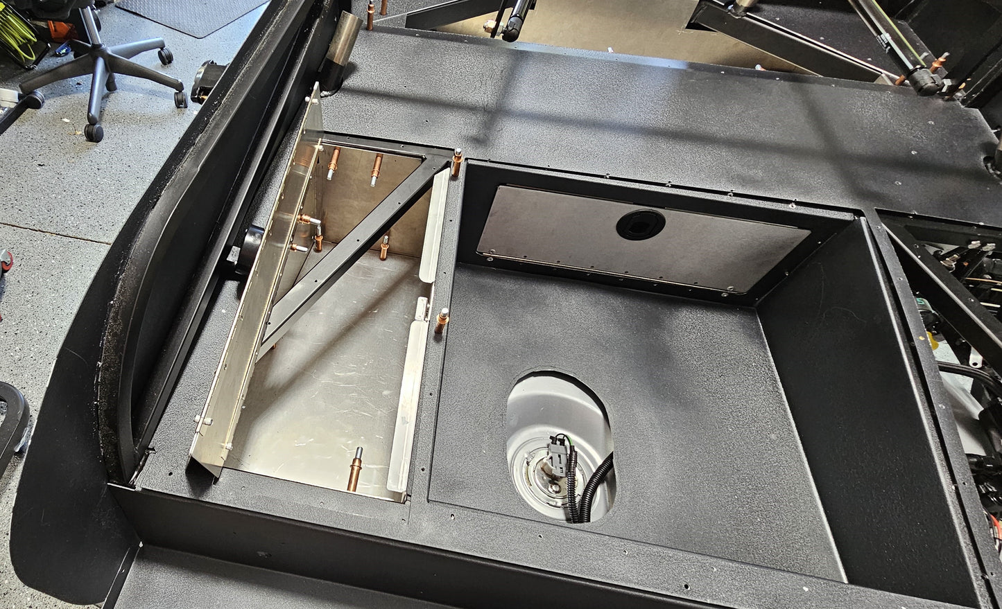 Factory Five MK5 Roadster Rear Drivers Side Drop Trunk