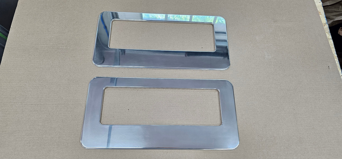 Factory Five Daytona Coupe Gen III Polished Door Pocket Bezels (Left and Right)