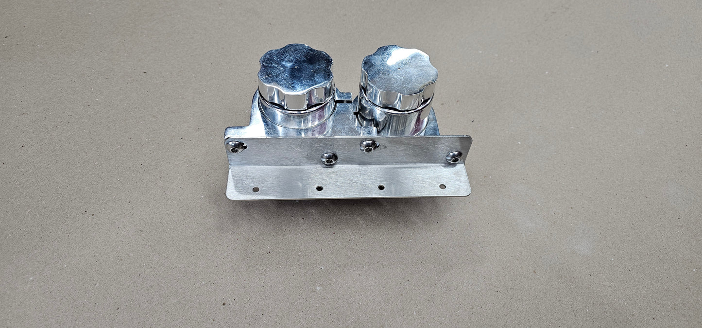 Factory Five Double Reservoir Mounting Bracket Kit