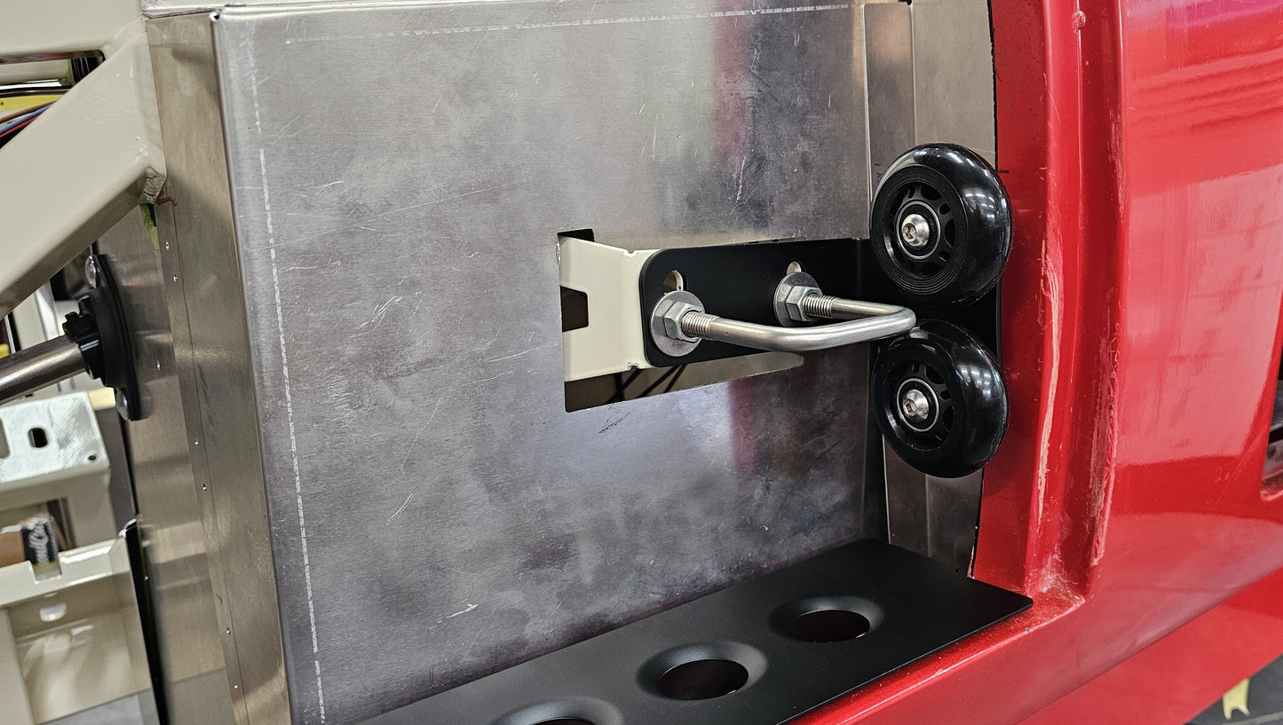 Factory Five Daytona Coupe Gen III Hood Roller L/R Pair, Matte Black Powder Coat