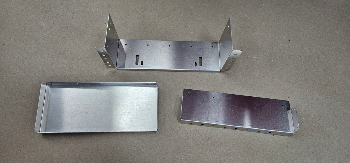 Carbon Fiber Dash, Sheet Metal Glove Box Upgrade Kit for Factory Five Daytona Coupe (3 Parts)