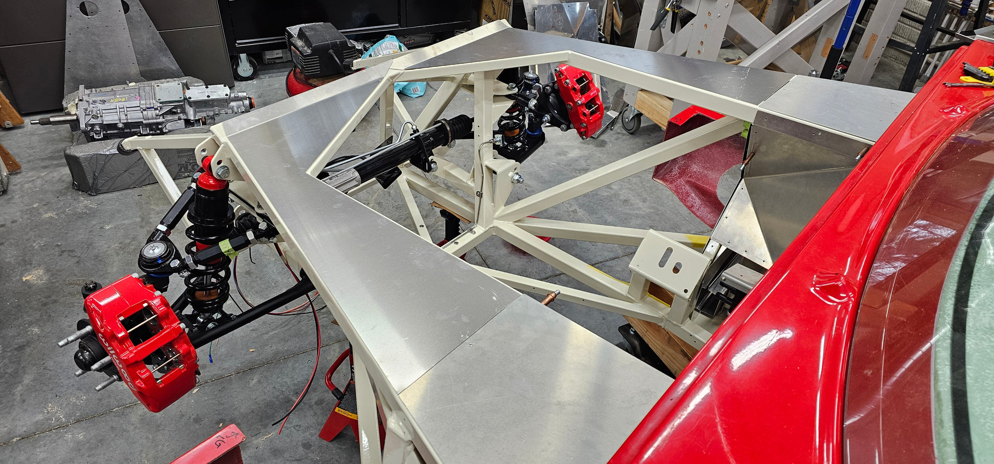 Factory Five Daytona Coupe Gen III - Engine Bay Frame Rail Cover Set ...