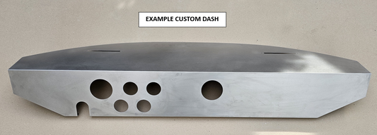 Factory Five Daytona Coupe Gen III Full Dashboard with Custom Cutouts