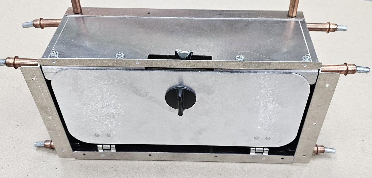 Sheet Metal Glove Box / Storage Box Kit - Adjustable Depth with Non-Lo ...